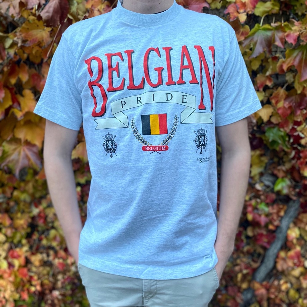 Vintage Belgian Pride t-shirt size medium